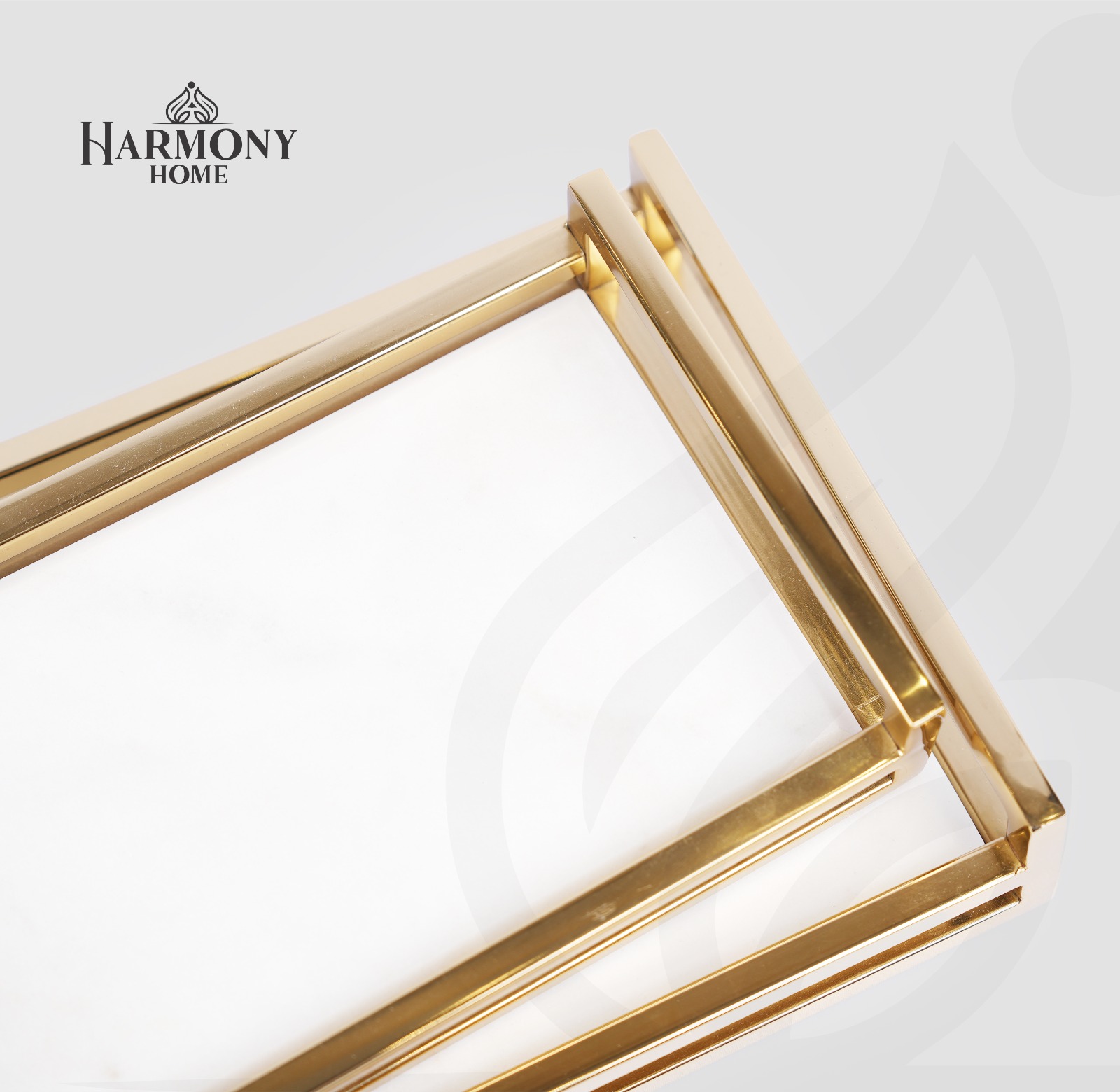 صينية مستطيل ديكور